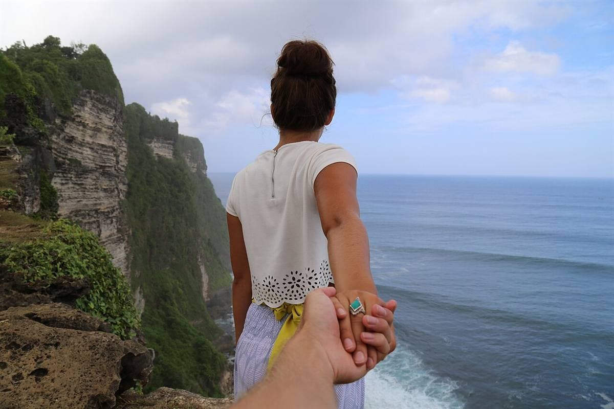 Uluwatu temple on the cliff