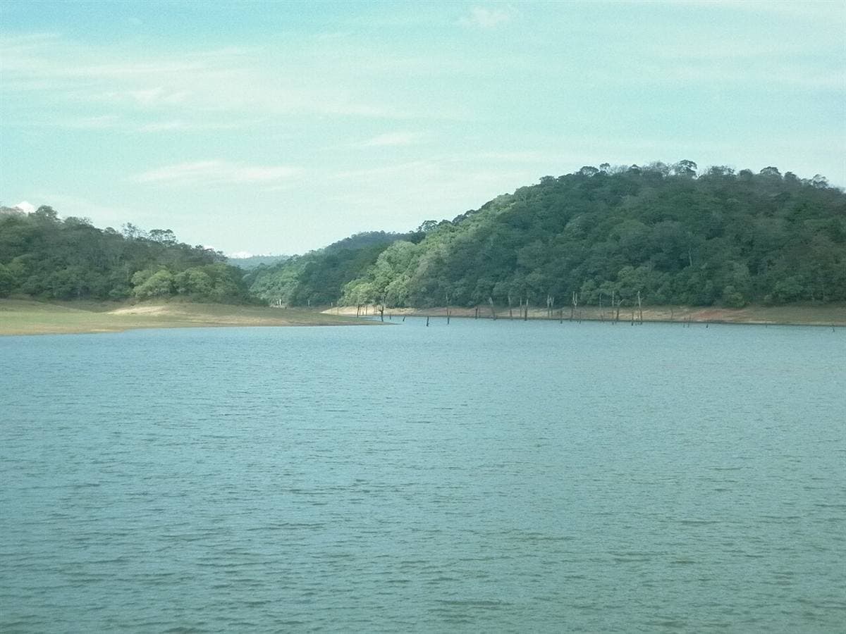 Periyar lake in Thekkady